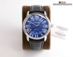 Replica RONDE SOLO DE CARTIER London SOLO SS Blue Dial 42mm Watch