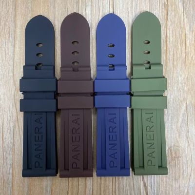 Green Rubbder Watch Strap 24MM for PAM 320