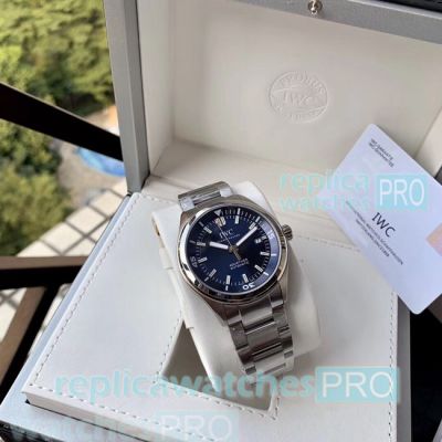 Best Quality Copy IWC Aquatimer Blue Dial Stainless Steel Watch Buy ...