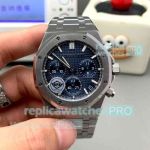 Luxury Clone APS Factory Audemars Piguet Royal Oak Swiss 4401 Movement Blue Dial SS Watch