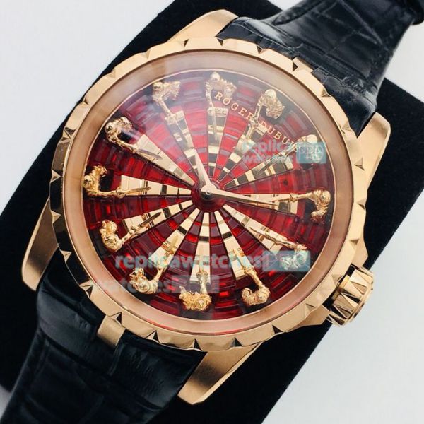 PPF Factory Roger Dubuis Excalibur Table Ronde RDDBEX0487 Watch Red ...
